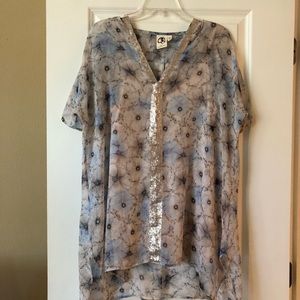 One September Anthropologie Tunic
